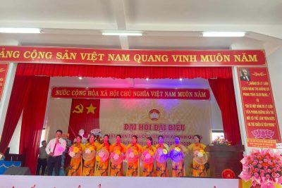 Chào mừng Đại hội Đại biểu Mặt trận Việt Nam xã Tịnh Giang khóa XIII, nhiệm kỳ 2024 -2029